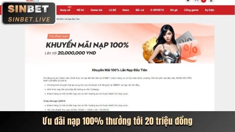 Banner khuyến mãi thể thao 87win